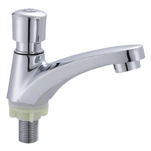 Grifo <span class=keywords><strong>de</strong></span> <span class=keywords><strong>lavabo</strong></span> <span class=keywords><strong>de</strong></span> aleación FZB con válvula <span class=keywords><strong>de</strong></span> retardo <span class=keywords><strong>de</strong></span> botón pulsador, cierre automático, moderno y sencillo, montado en cubierta, válvula cerámica <span class=keywords><strong>de</strong></span> agua fría única - Product Image 5