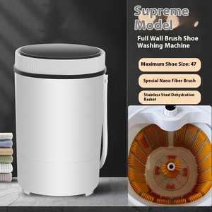 Full-wall Shoe <b>Scrubbing</b> Machine Household Semi-automatic Washing Artifact 360 Angle Dehydration Xpb18-688s Full-wall Shoe - Product Image 3