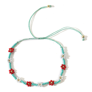 Bracelet <span class=keywords><strong>de</strong></span> perles <span class=keywords><strong>de</strong></span> minuscule fleur réglable, grandir sauvage, extérieur, couleurs terreuses, mère nature, <span class=keywords><strong>bouquet</strong></span> <span class=keywords><strong>de</strong></span> <span class=keywords><strong>mariée</strong></span> - Product Image 5
