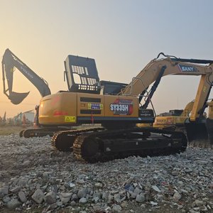 Excavatrice sur chenilles Sany d'<span class=keywords><strong>occasion</strong></span>, poids opérationnel de 33 500 kg, vanne hydraulique, certificat CE fourni - Product Image 1