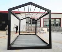 Maisons modulaires en acier détachables de 20 pieds et bureaux miniatures à vendre pour usage en villa