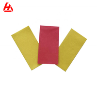 Serviette d'invité jetable couleur sensation de lin serviettes de dîner douces essuie-mains en papier Airlaid pour Restaurant