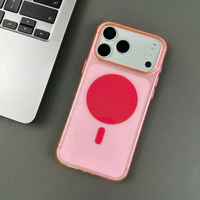 Étui de téléphone en plastique transparent pour iPhone 16 Pro Max, coque de protection antichoc avec protection de l'appareil photo surélevée, coque en PC
