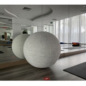 ONESTARSPORTS – balle de Yoga antidéflagrante pour femmes, Pilates, exercice d'équilibre, Fitness, 45, 55, 65, <span class=keywords><strong>75</strong></span> <span class=keywords><strong>Cm</strong></span>, en coton et lin - Product Image 6