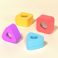 Bocal à concentré personnalisé de 9ml 5ml scellé sous vide bocaux en verre hermétique pour le stockage des épices bocaux en verre avec couvercle résistant aux enfants anti-pop