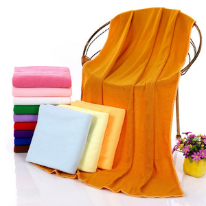 Serviette de lavage auto en microfibre 140x70cm absorbante pour le nettoyage des véhicules, couleur bleue - Product Image 4