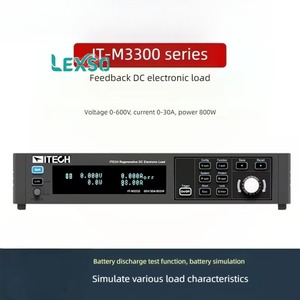 Controlador de Carga Digital Itech Feedback Type Loadit-m3314 (300v 6a 200w), It-m3324 (300v 400w), It-m3334 (300v 800w) Lexso - Product Image 2