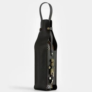 PU chai rượu vang da tàu sân bay da tote Quà tặng Túi cho rượu sâm banh bia xách tay giữ rượu giáng sinh nhật bên Quà Tặng - Product Image 4