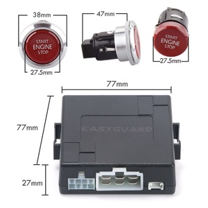 Module de bouton de démarrage/arrêt universel EASYGUARD ES002-P4 DC12V pour boîte de vitesses manuelle et automatique DC12V - Product Image 3