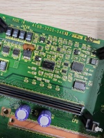 Carte de circuit imprimé en plastique d'origine A16B-3200-0460, carte de commande de servomoteur en bon état