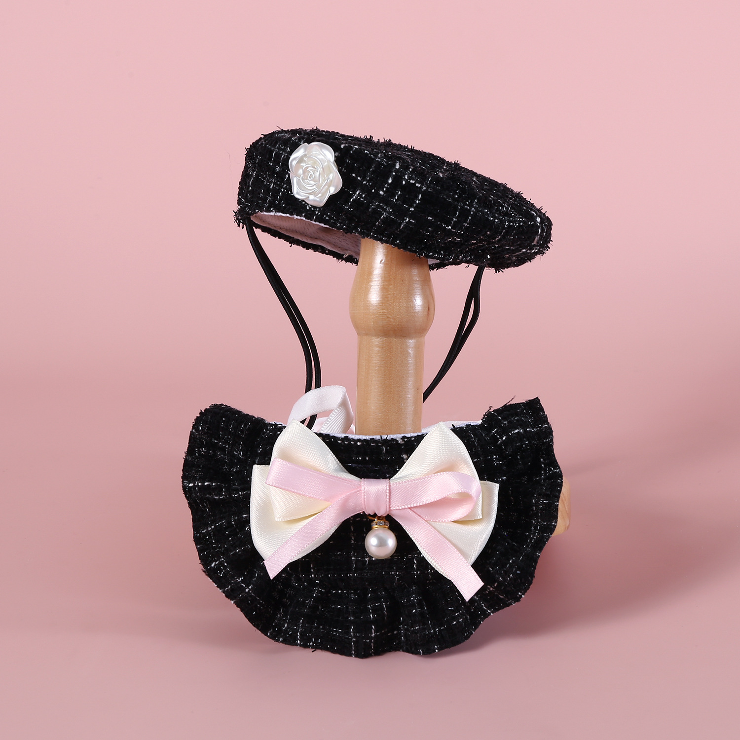 Black pearl flower set (boxed)