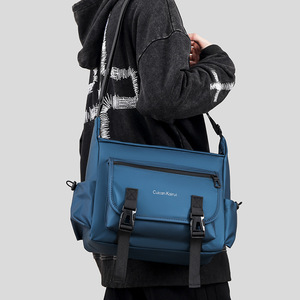 Wholesale Men's <b>Chest</b> Bag Waterproof Oxford Casual Business College Student Crossbody Fashion Messenger Bag - Product Image 6