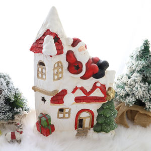 MGO – lumière Led personnalisée pour décoration de noël, artisanat en résine, cadeaux d'aigle, décoration de maisons de Village de noël - Product Image 3