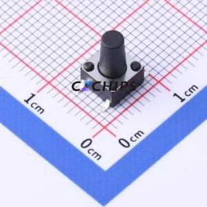 TSD003A09526A02 Tactile Switch SMD-4P,6x6mm Switch Single Pole Single Throw Round Button 2.6N Vertical Mount - Product Image 1