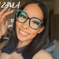 Nouvelles Lunettes Optiques Anti-Lumière Bleue Vintage Arc-en-ciel 2026 pour Femmes et Hommes, Montures Colorées, Verres Transparents Carrés