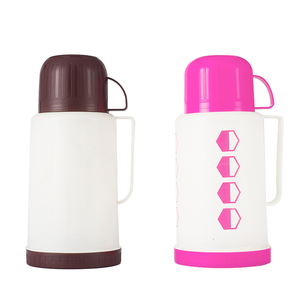 Thermos en plastique de 1,0 L/1,2 L/1,8 L avec <span class=keywords><strong>deux</strong></span> <span class=keywords><strong>tasses</strong></span> - Product Image 1