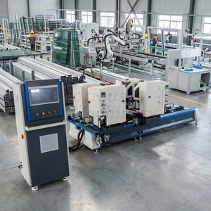 Machine horizontale <span class=keywords><strong>PVC</strong></span> à <span class=keywords><strong>angle</strong></span> <span class=keywords><strong>variable</strong></span> 90 degrés pour la soudure par points de fenêtres et de portes - Product Image 6