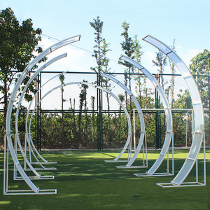 Accessoires de mariage, arche d'étoiles, nouvel ensemble de 7 pièces d'arche en fer forgé, panneau solaire, porte, canal en T, décoration, acryliques, support - Product Image 6