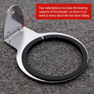 Soporte para Secador de Pelo para Salón de Belleza, Soporte de Acero Inoxidable para Conducto de Aire, Soporte de Pared para Baño de Salón de Belleza, Montado en la Pared - Product Image 6