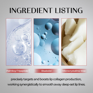 Private Label Natürlicher Super-Hydratisierender Glanz-Lippenpumper Lippenbalsam Pflegende Glättende Lippenpflege-Produktset - Product Image 5