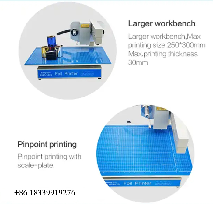 ZX-8025 Digital Gold Foil Printing Machine - Easy & Durable