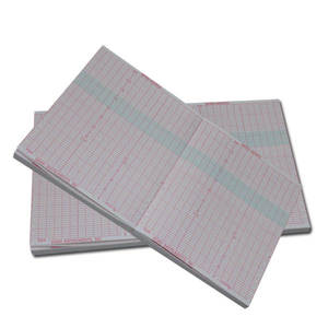 Papier thermique médical à grille rouge pour enregistrement de CTG, ECG, électrocardiogramme, papier ECG, 90 mm x 70 mm - Product Image 3