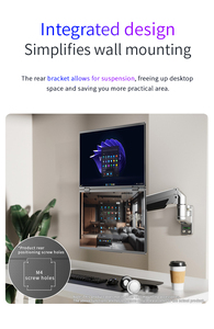 Sibolan 15.6-Inch Kim Loại Dual-Màn Hình 1080P Màn Hình Di Động Với Mini <span class=keywords><strong>HD</strong></span> Giao Diện TYPE-C Văn Phòng Trung Màn Hình - Product Image 5