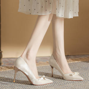 2025 Trending women's High Heels fashion Women's Party formal shoes New Style Crystal Ballroom Single Shoes Trendy Casual Shoes - Product Image 3