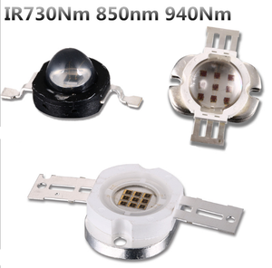 Dioda LED Daya Tinggi <span class=keywords><strong>3W</strong></span> 5W Pemancar LED Inframerah 850nm 940nm Chip LED IR Hitam - Product Image 6