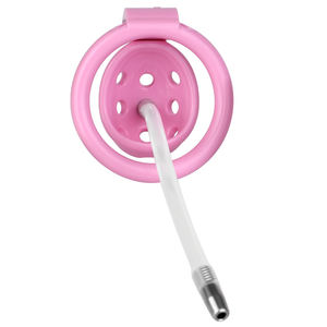 Fabrika doğrudan satış bekaret cihazı Penis kafes erkekler için esaret kilit Penis horoz kafes BDSM eğitim seksi oyun - Product Image 4