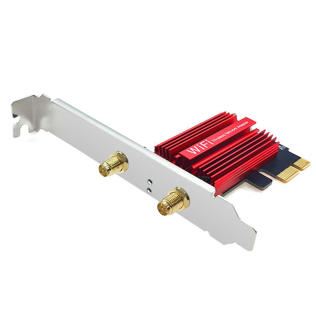AX1800 WIFI6 2.4/5G Dual Band Gigabit Desktop Internal PCIE 5.2 for Bluetooth Card for Laptop in Stock