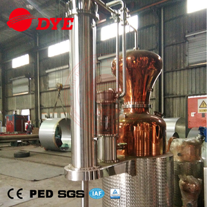 DYE moonshine pot etanolo rame Gin Still whisky Making Machine - Product Image 2