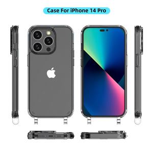 Trong suốt Acrylic điện thoại di động Trường hợp đối với iPhone 14 13 12 11 Pro Max trong suốt điện thoại di động Bìa trường hợp - Product Image 3