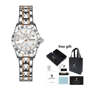 Reloj de Pulsera Gohuos 7808 de Lujo para Mujer, Resistente al Agua, Reloj de Cuarzo Original para Damas, Niñas, con Caja y Bolsa - Product Image 3