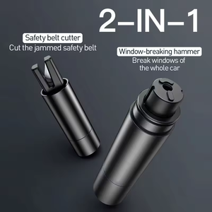 Marteau brise-vitre et coupe-ceinture de sécurité Outil d'évasion sous-marine Marteau de sécurité pour voiture Outil d'évasion d'urgence - Product Image 4