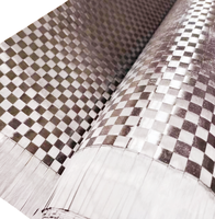 Tissu en fibre de carbone ultra-léger à armature croisée 80gsm 100gsm pour planches de surf, cadres de vélo, équipements de ski et articles sportifs
