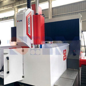เครื่องเจาะกัดแบบแกนหมุนความเร็วสูง CNC พร้อมมอเตอร์ ความเร็วแกนหมุน 30-3000 รอบต่อนาที และกำลังไฟ 30 กิโลวัตต์ สำหรับงานสะพาน - Product Image 2
