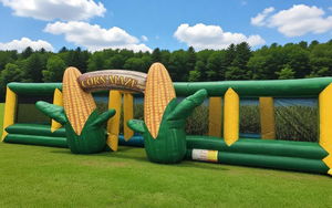 Jeu gonflable en PVC commercial, jeu de labyrinthe gonflable, labyrinthe de maïs gonflable <span class=keywords><strong>pour</strong></span> fête en plein air - Product Image 4