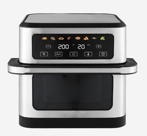 10L nuevas ideas de productos pequeños <span class=keywords><strong>electrodomésticos</strong></span> de cocina OEM horno freidora de aire con ventana visible - Product Image 2