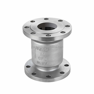 304 thép không gỉ dọc dừng cấu trúc kiểm tra van một chiều Thiết kế mặt bích cho nước cài đặt - Product Image 4