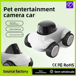Telecamera Intelligente per Animali Domestici 1080P HD WiFi, Videocamera di Monitoraggio per Cani e Gatti con Visione Notturna, Rilevamento del Movimento, Controllo Remoto tramite APP, Telecamera di Sicurezza per Interni - Product Image 2