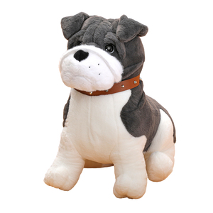 Juguete de Peluche de Perro Realista y Adorable, Suave y Esponjoso, Muñeco de Peluche de <span class=keywords><strong>Shar</strong></span> <span class=keywords><strong>Pei</strong></span> Sentado, Decoración para Habitación, Regalos de Cumpleaños, Venta al por Mayor y al Detal - Product Image 1
