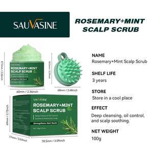 <span class=keywords><strong>Exfoliante</strong></span> para el Cuero Cabelludo 2 en 1 con Romero, <span class=keywords><strong>Exfoliante</strong></span> para Limpiar la Acumulación de Residuos, Calma la Picazón, Mascarilla <span class=keywords><strong>Exfoliante</strong></span> para el Cuero Cabelludo - Product Image 3