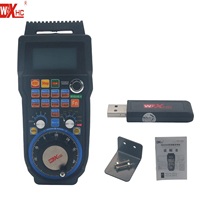 Controlador Colgante CNC Inalámbrico con Pantalla LCD Mach3, Volante Electrónico, Monitor de Velocidad del Husillo y de Avance, Generador de Pulsos Manual