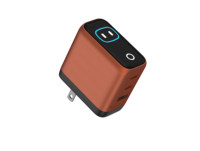 Pengisi Daya GaN AI 100W 2C1A Layar Warna TFT Tampilan Daya Waktu Nyata Pengisian Otomatis Cerdas Perlindungan Pengisian Berlebih AVS UFCS