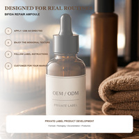 Sérum Ampoule Anti-rides et Raffermissant au Lysat de Ferment de Bifida, Essence Probiotique pour le Soin du Visage (Marque Blanche)