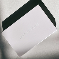 Boîte Cadeau Rigide en Carton Blanc avec Logo Personnalisé, Fermeture Magnétique et Carte Cadeau