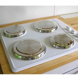 Lot de 4 couvercles de protection en acier inoxydable pour brûleurs de cuisinière, accessoires de cuisine - Product Image 3