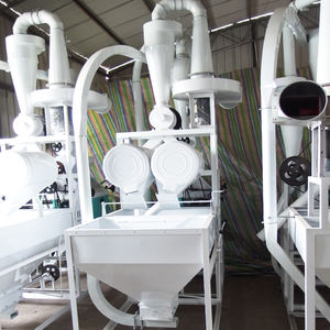 מכונת קמח תירס קטנה אוטומטית טחנת קמח לטחינה/אורז טחינה, סגרגום, קסאבה, תפוחי אדמה יבשים, טפיוקה, דוחן, - Product Image 6