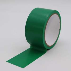 Ruban de signalisation de sol en PVC simple face noir et jaune, autocollant sensible à la pression pour cour, bande de signalisation de passage piétonnier, modèle de ruban de précaution - Product Image 2